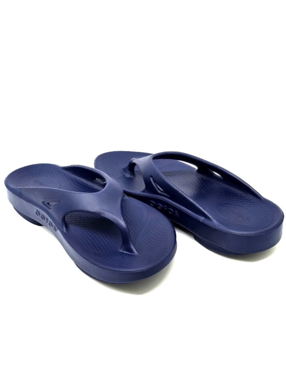 OOFOS Original Recovery Blue Flip Flop Thong Sandals Shoes Men's 6 Women's 8 - Picture 3 of 12